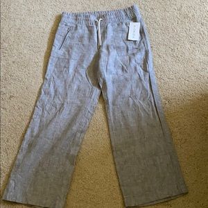 Cabo Wide Leg Linen Pant